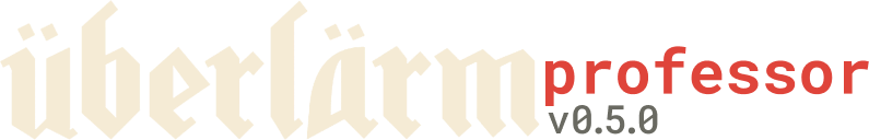 Ueberlaerm Professor